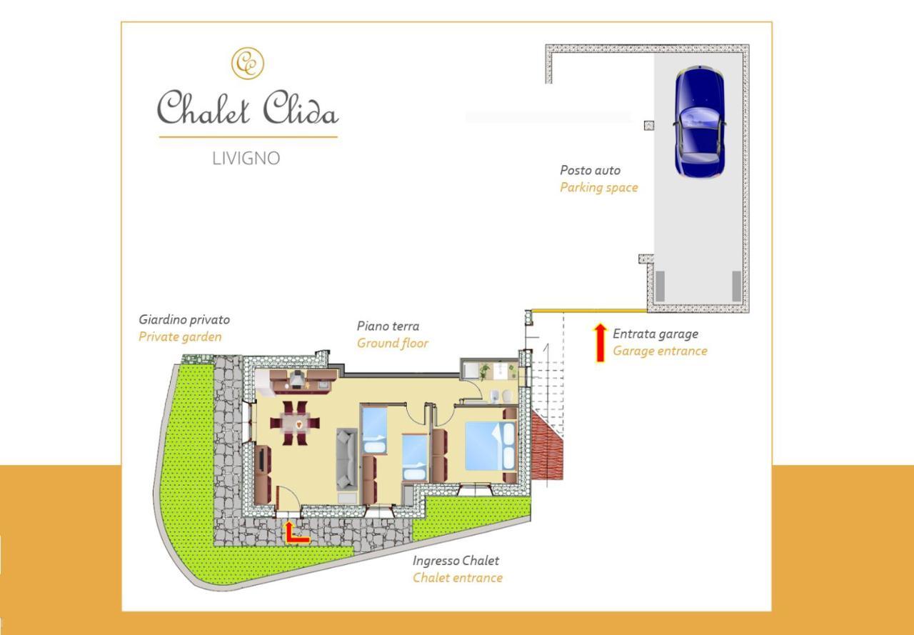 Chalet Clida Livigno Eksteriør bilde